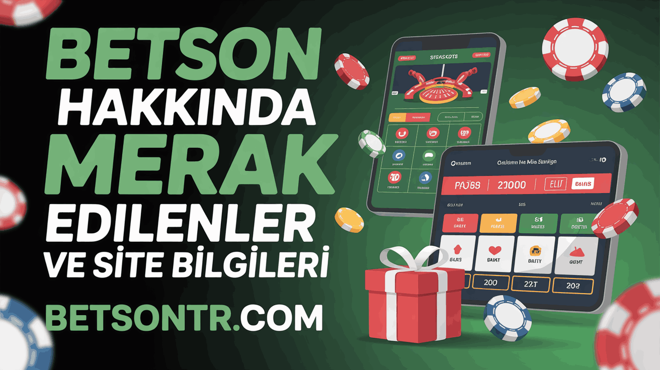 Betson Hakkında Merak Edilenler ve Site Bilgileri